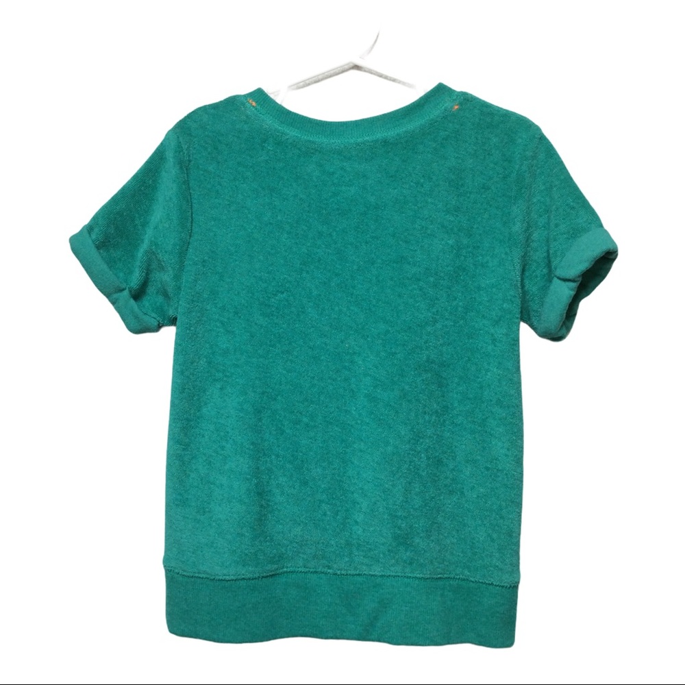 Cat & Jack Boys Toddler Size 3T Green Terry Top - Picture 6 of 6